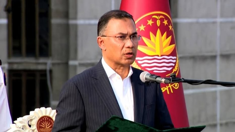 সন্ধ্যায় জাতির উদ্দেশে ভাষণ দেবেন প্রধানমন্ত্রী তারেক রহমান